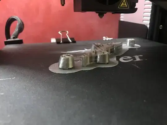 Image of print with stringing