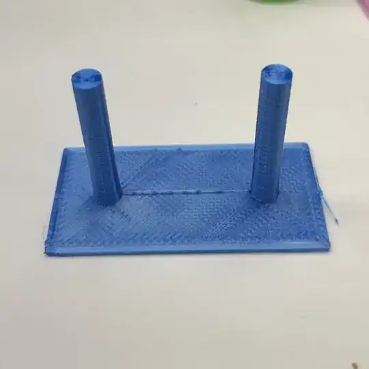 PLA - 205 °C - Layer thickness 0.2 mm - Retraction 1 mm