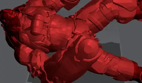 Screenshot of a 3D model in Lychee Slicer