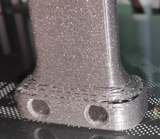 Damaged overhang Damaged overhang