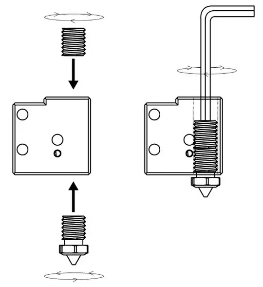 Volcano adapter top mounting Volcano adapter top mounting