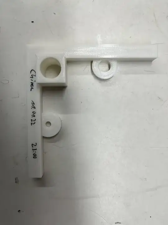 Photo of a calibration model