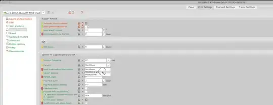 Print Settings - Support Material - Pattern settings Print Settings - Support Material - Pattern settings