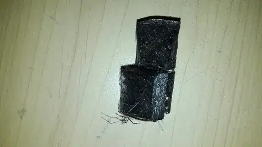 Second example of poorly printed cube Second example of poorly printed cube