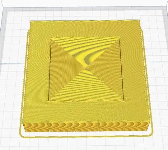 Slicing preview - top Slicing preview - top