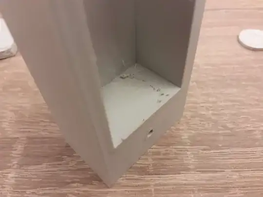 Photo 2 of a printed model #2 with printing errors Photo 2 of a printed model #2 with printing errors