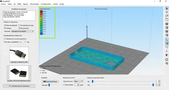 Screenshot of Simplify3D
