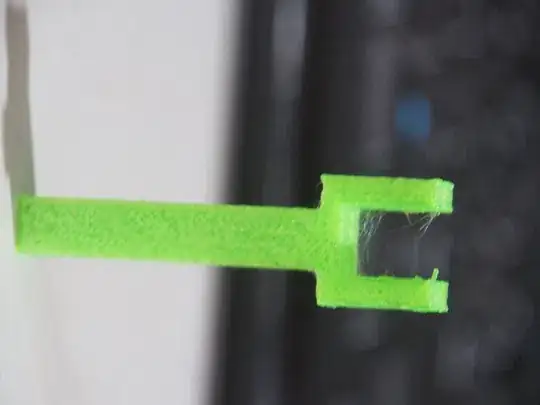 After cutting a lot of the strands off