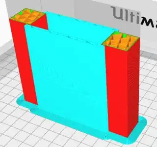 <code>Support Placement</code> option <code>Touching Buildplate</code>