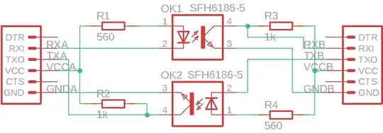 OptoIsolator FTDI Circuit