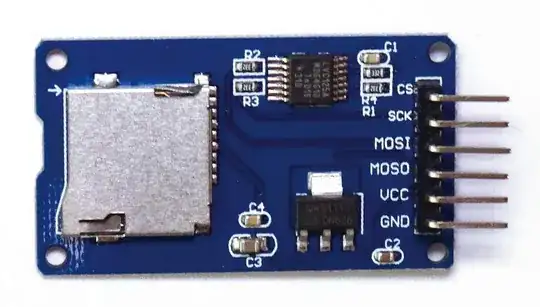 Here is a Picture of the SD-Adapter I am using