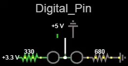 Controlling Two LEDs using One Pin