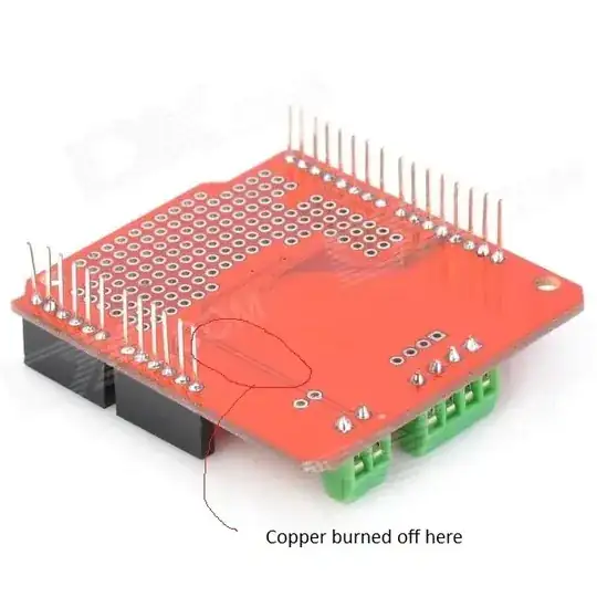 RS485 moving master schematic