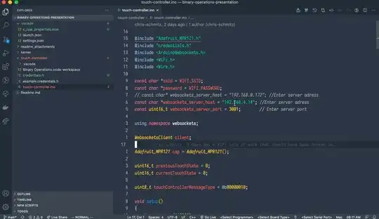 adjusting the source code