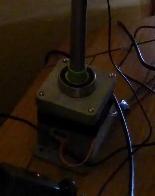 Close up of box and bearing