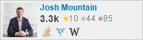 profile for Josh Mountain on Stack Exchange, a network of free, community-driven Q&A sites