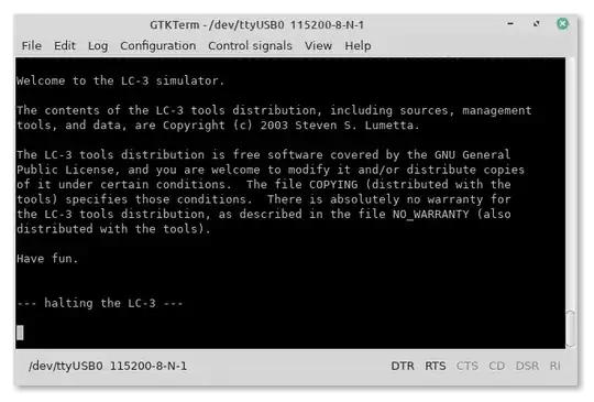 Comunicación serial con minitron
