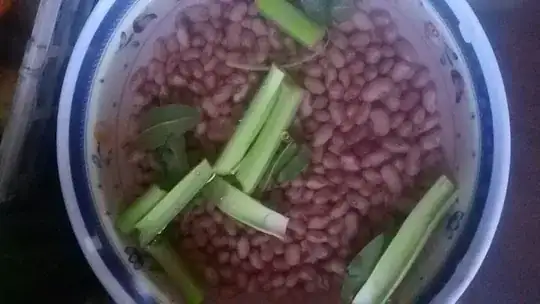 soaking beans etc