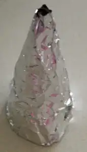 result of high temperature frying...