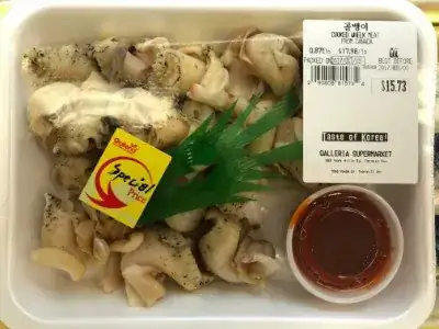 Traffic Light Label for a snack size pack of "crunch mix"