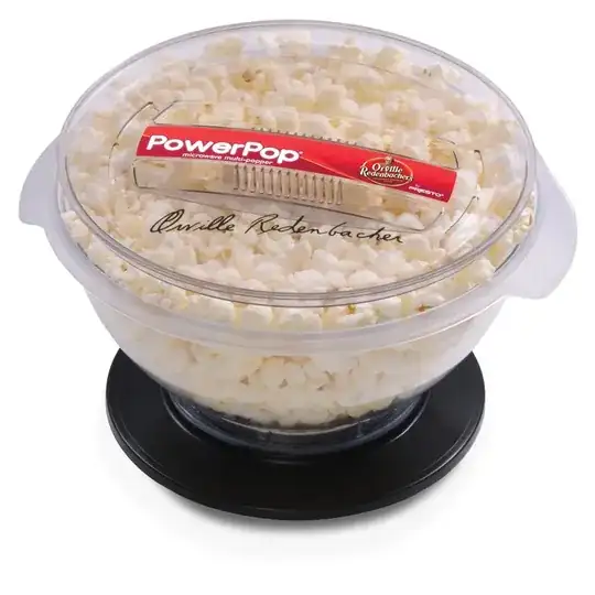Microwave popper