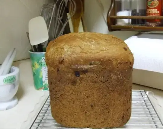 100% whole wheat w/ raisins