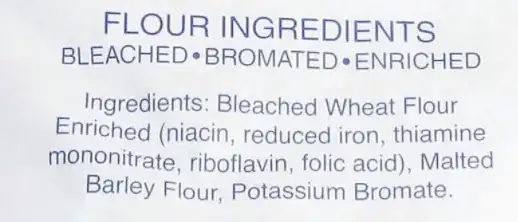 package ingredients