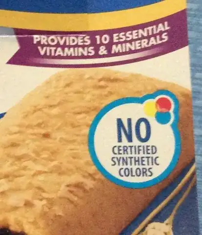 No Certified Synthetic Colors logo