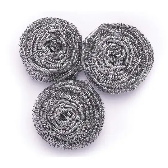 Stainless steel scrubs