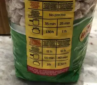 Chickpeas bag