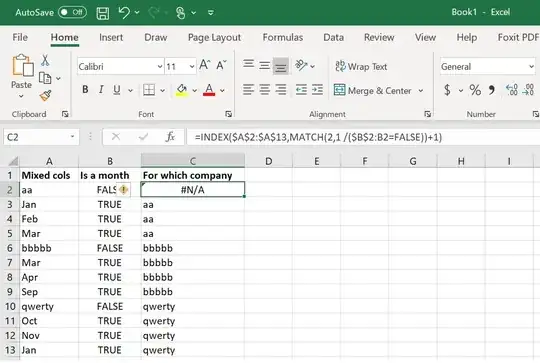 excel spreadsheet