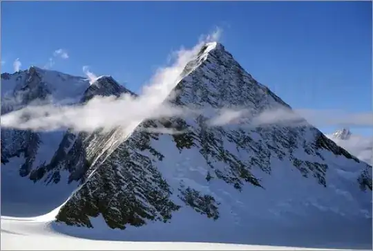 Aptly named,'The Pyramid'