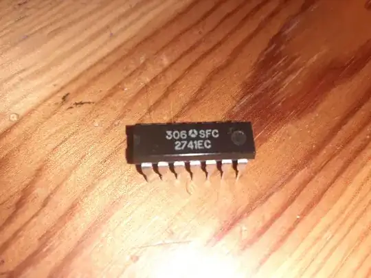 the supposed op amp: