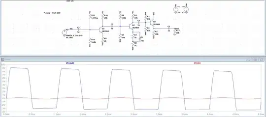 3 Stage BJT Amplifier: CE -> CE -> CC