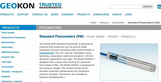 piezometer