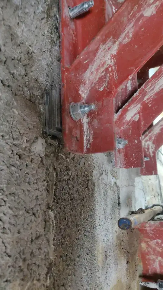 Washer spacers to recreate a plumb plane