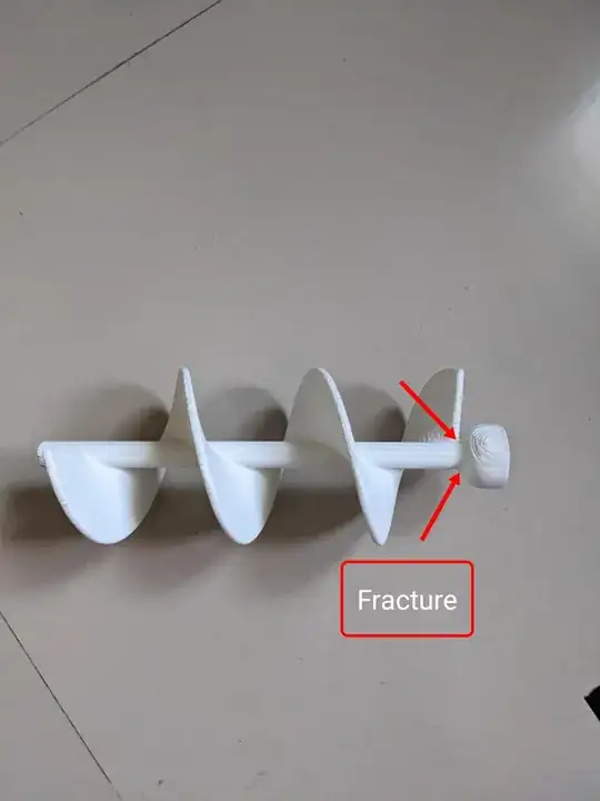 Auger - Top view - 1