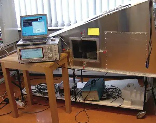GTEM Chamber with Spectrum Analyzer