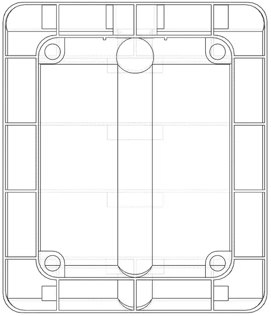 Cross-section of part