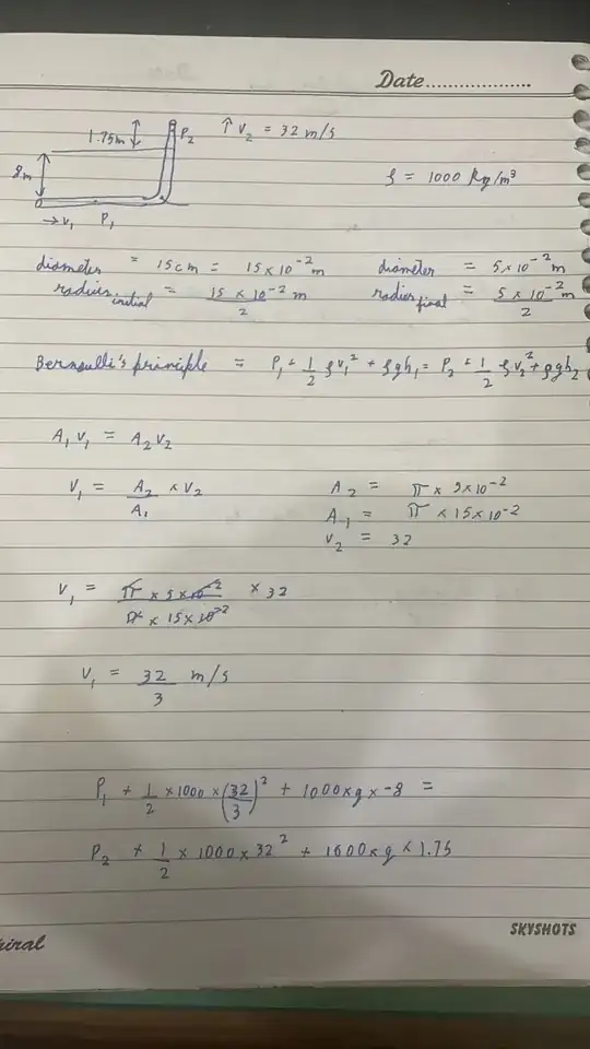 My attempt at solving the question