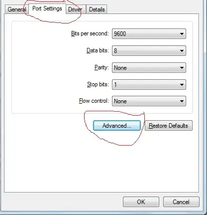 COM Port Configuration