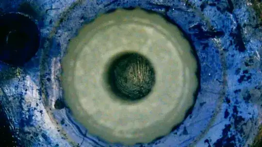 Micrograph of splned output shaft