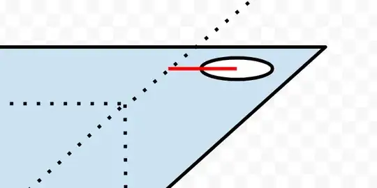 Kamran points out I can model my fulcrum distance as this length