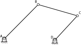 A four bar mechanism
