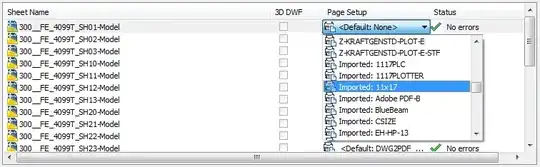 Select the Page Setup