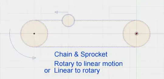 Pulley and belt diagram