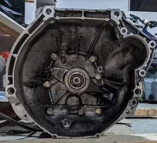 manual transmission bell housing face