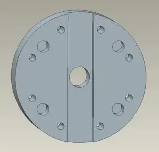 Flange with keyway