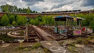 disused:railway=turntable