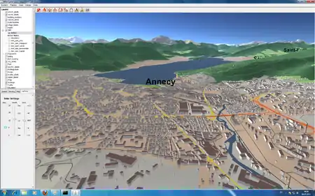 alps terrain OSM-3D.org